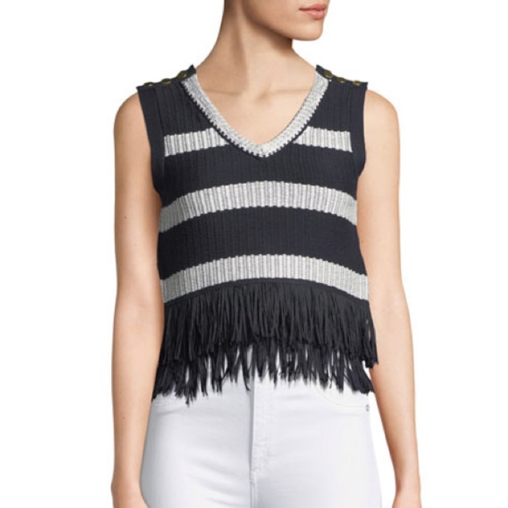 Club Monaco Olivina Sweater Vest/Top Size Small